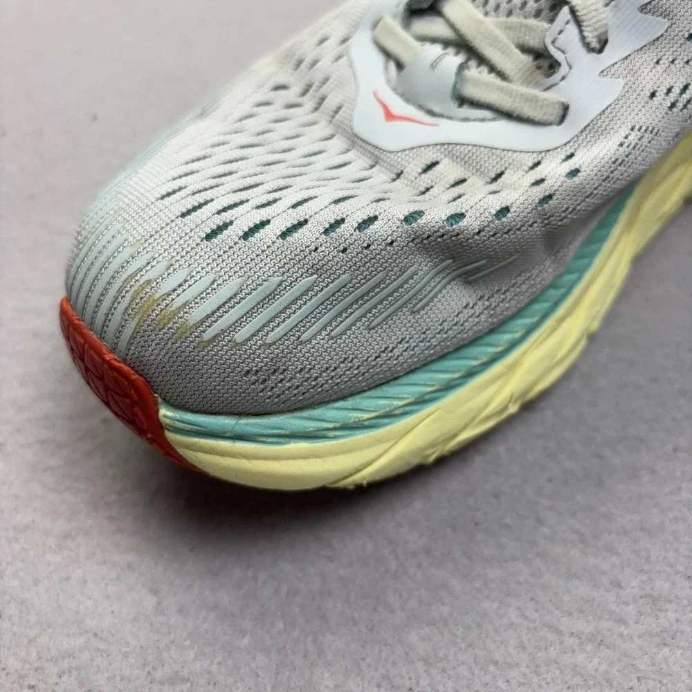 Hoka One One Clifton 7 Shoes Womens Size 11 Blue Running Sneakers Mesh Athletic